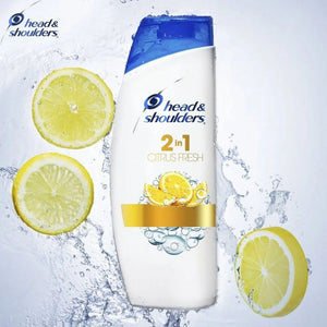 Head & Shoulders Citrus Fresh 2-In-1 Anti-Dandruff Shampoo + Conditioner 400ml