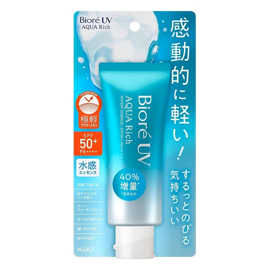 Biore UV Aqua Rich Watery Essence SPF 50+ PA++++ Sunscreen 50g,4901301363183