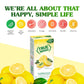 True Lemon Crystallized Lemon Powder Drink Mix Packets (Pack Of 100) 0.8g Each