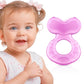 Nuby Teethe-eez Super Soft Silicone Soothe & Clean Gums Massaging Bristles & Case For 3+ Months