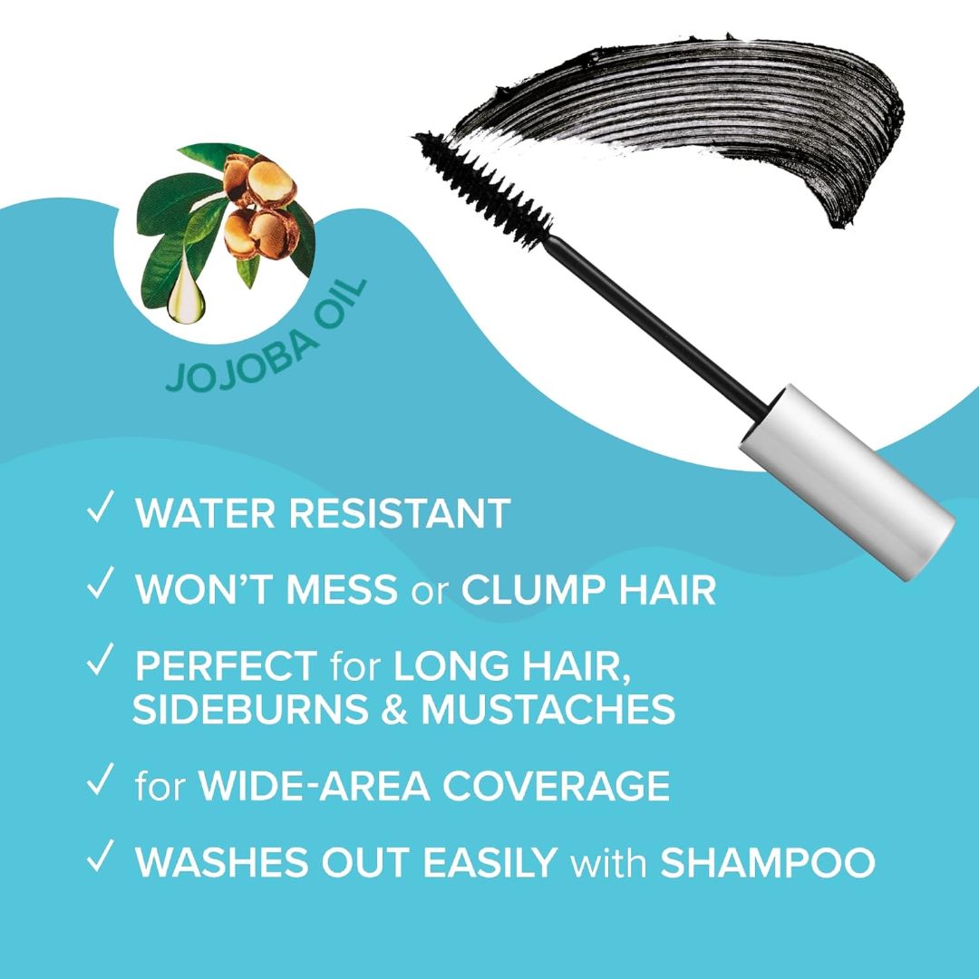 Red By Kiss Quick Cover X-Large Root Touch-Up Brush For Roots, Mustache & Beard 7g,731509005868