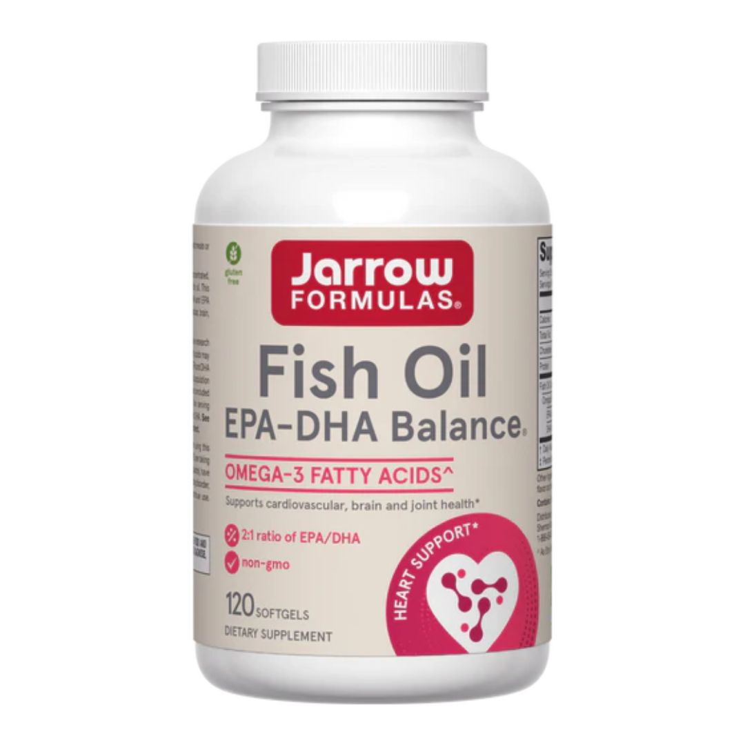 Jarrow Formulas Fish Oil EPA-DHA Balance 120 Softgels