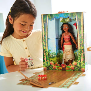 Disney Princess Moana Doll & 5 Accessories For Kids 3+ Years