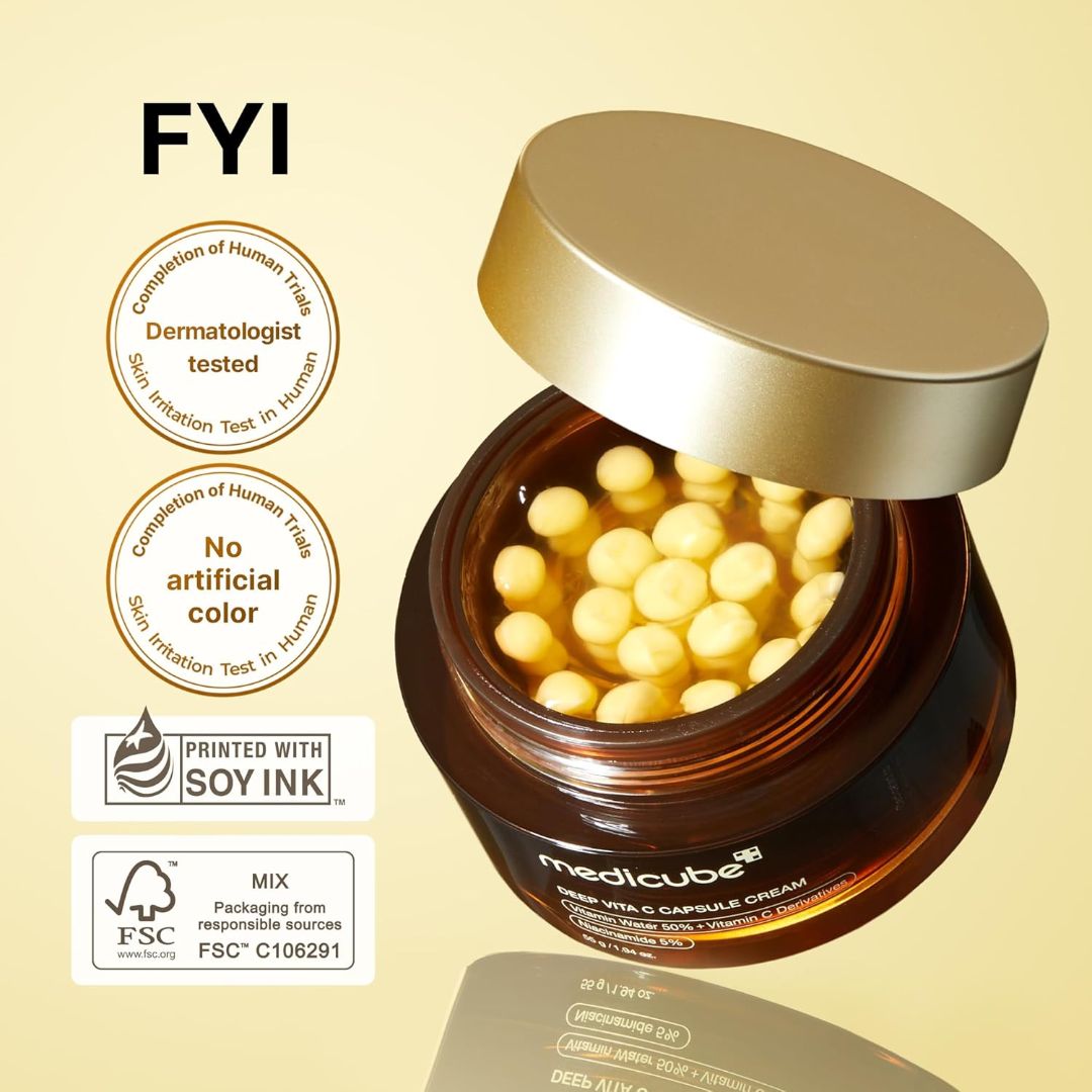 Medicube Deep Vitamin C Niacinamide 5% Capsule Cream 55g,X00481MRA9
