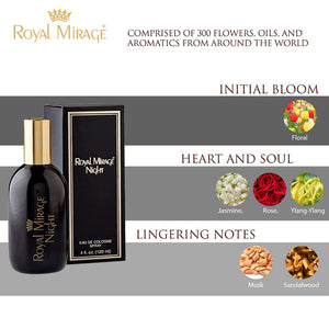 Royal Mirage Eau De Cologne Spray 120ml