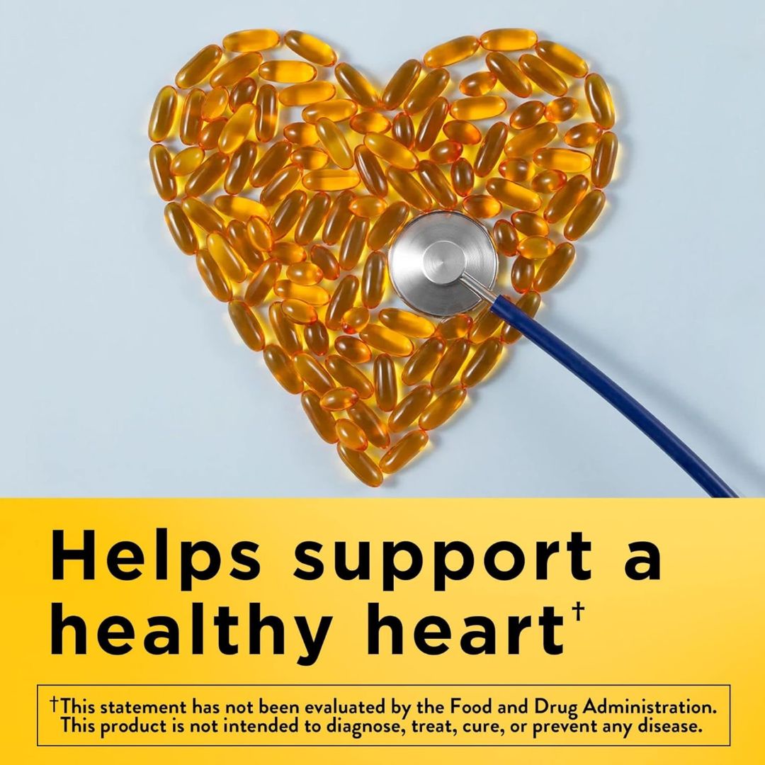 Nature Made Fish Oil 1000mg Omega-3 250 Softgels