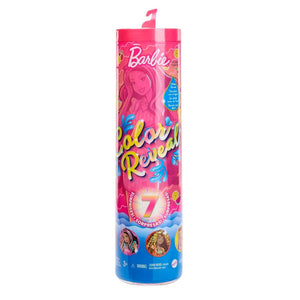 Mattel Barbie Color Reveal Doll 7 Accessories For Kids 3+ Years