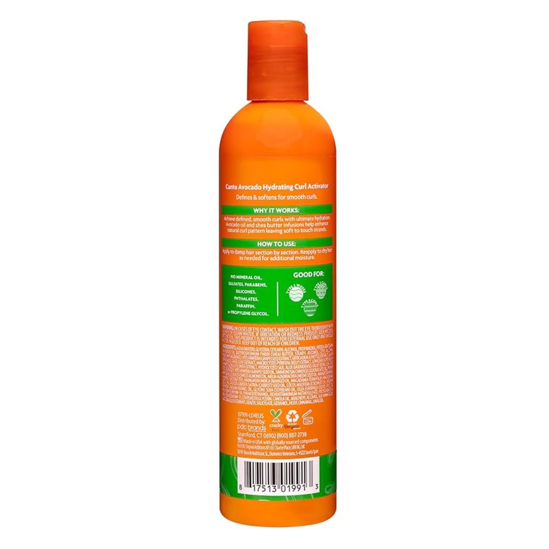 Cantu Avocado Hydrating Curl Activator 335ml,817513019913