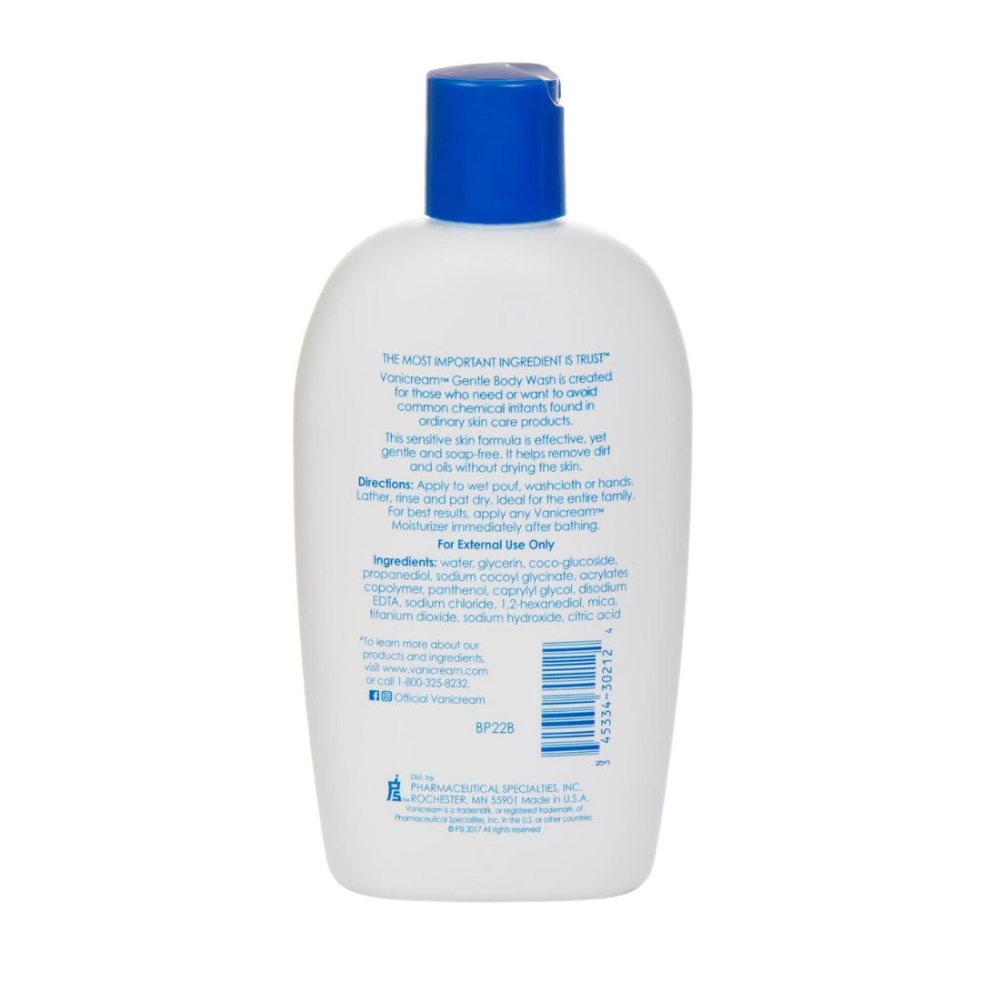 Vanicream Gentle Body Wash For Sensitive Skin 355ml