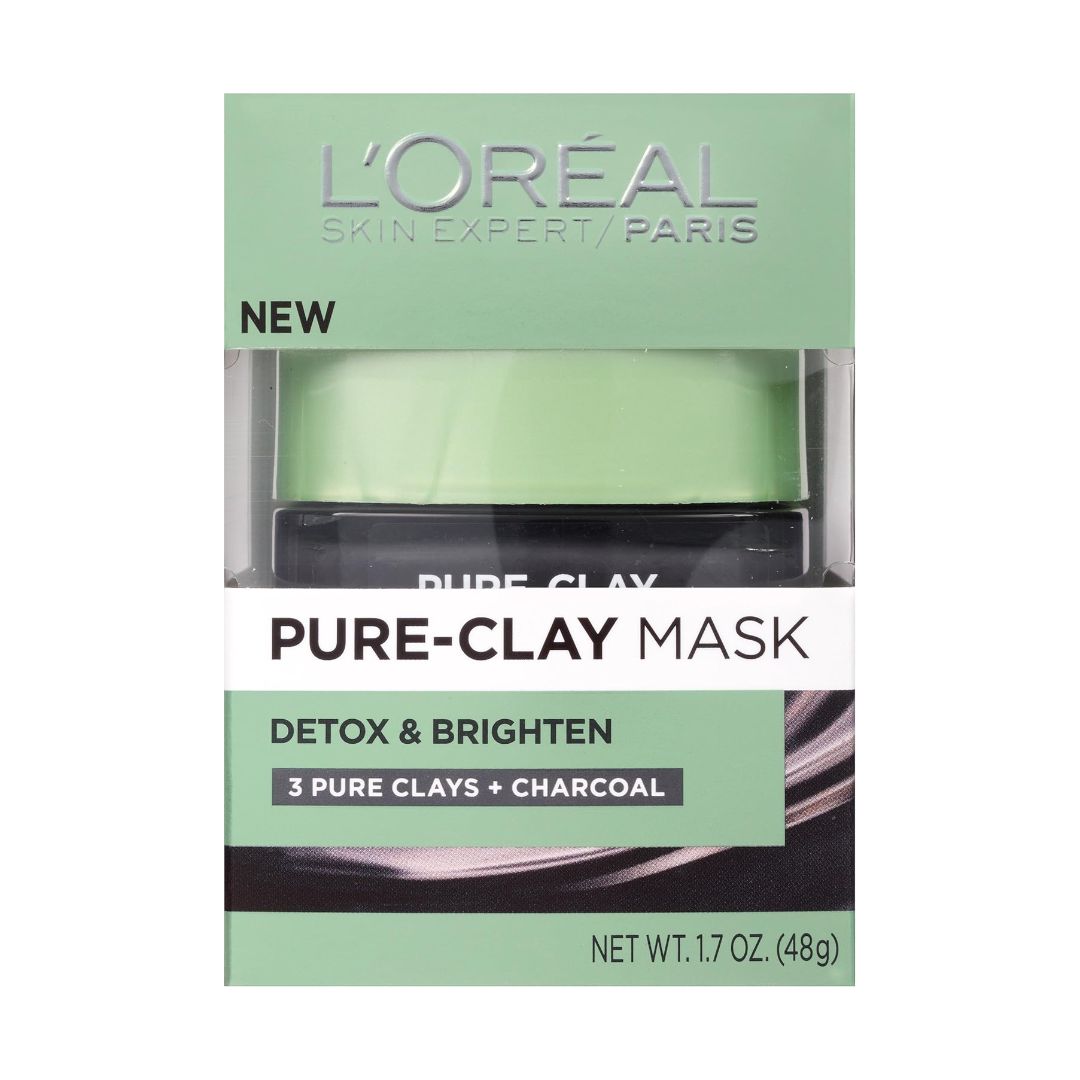 L'Oreal Paris Skin Expert Detox & Brighten Pure Clay Mask 48g