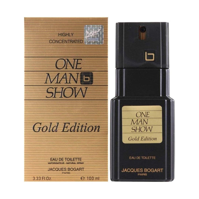 Jacques Bogart One Man Show Gold Edition Eau De Toilette For Him 100ml