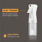 SUPER+ 2 Pack Continuous Spray Bottles - Ultra Fine Mist Sprayer | Water Spray Bottle For Hair Mister Spray Bottle | Hair Spray Bottles For Hairstyling, Cleaning, Salons - 2pk 6.8 OZ / 200 ML