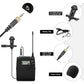 2-Pack Lavalier Lapel Microphone Compatible With Sennheiser Wireless System Bodypack Transmitter, Omnidirectional Condenser Mic For YouTube, Lectures, Living Performance,