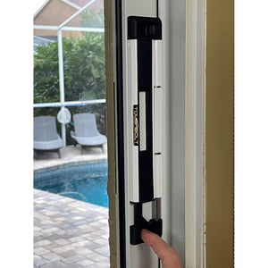 2-Pack TOUGHBOLT Double Deadbolt Sliding Patio Door, Child Safety, Home Security Lock With 3-Receiver Latches Included - Installation Required,195893130887