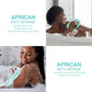 2 Pieces African Bath Sponge African Net Long Net Bath Sponge Exfoliating Shower Body Scrubber Back Scrubber Skin Smoother,Great For Daily Use (Green),