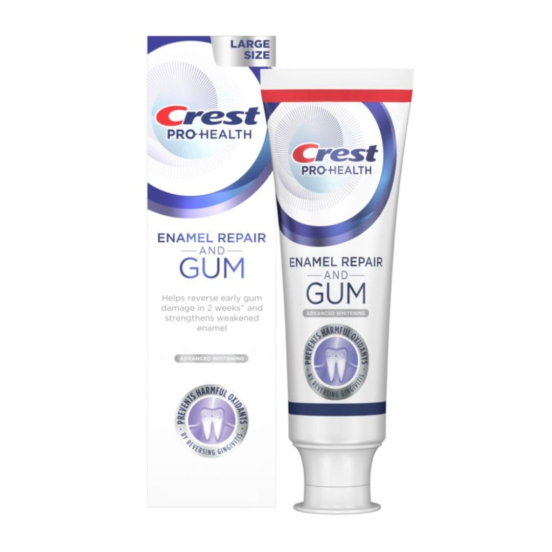 Crest Pro-Health Enamel Repair & Gum Advanced Whitening Fluoride Toothpaste 136g