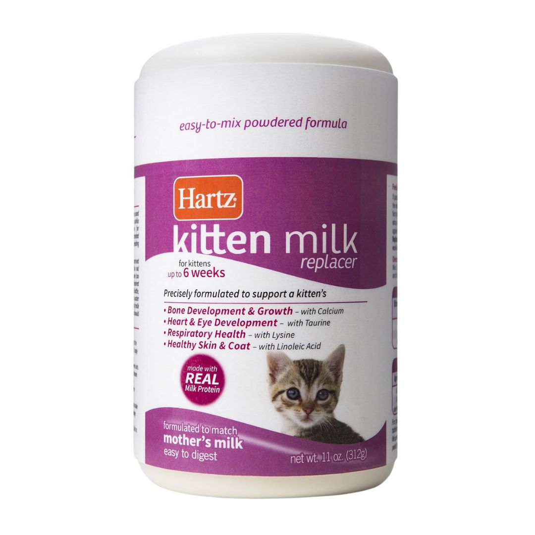 Hartz Kitten Milk Replacer For Kittens Up To 6 Weeks 312g