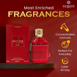 Dumont Nitro Red Pour Homme Eau De Parfum For Him 100ml