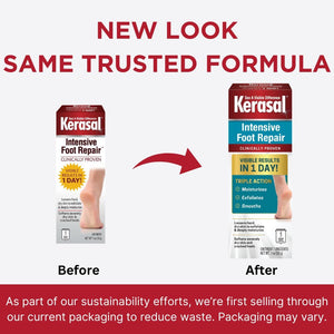 Kerasal Triple Action Intensive Foot Repair Skin Healing Ointment For Dry Skin & Cracked Heels 30g