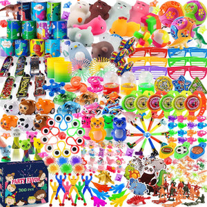 Yutin 300-Piece Party Favors for Kids, Mini Fidget Toys, Pinata Fillers, Goodie Bag Stuffers, Classroom & Birthday Prizes Bulk Set