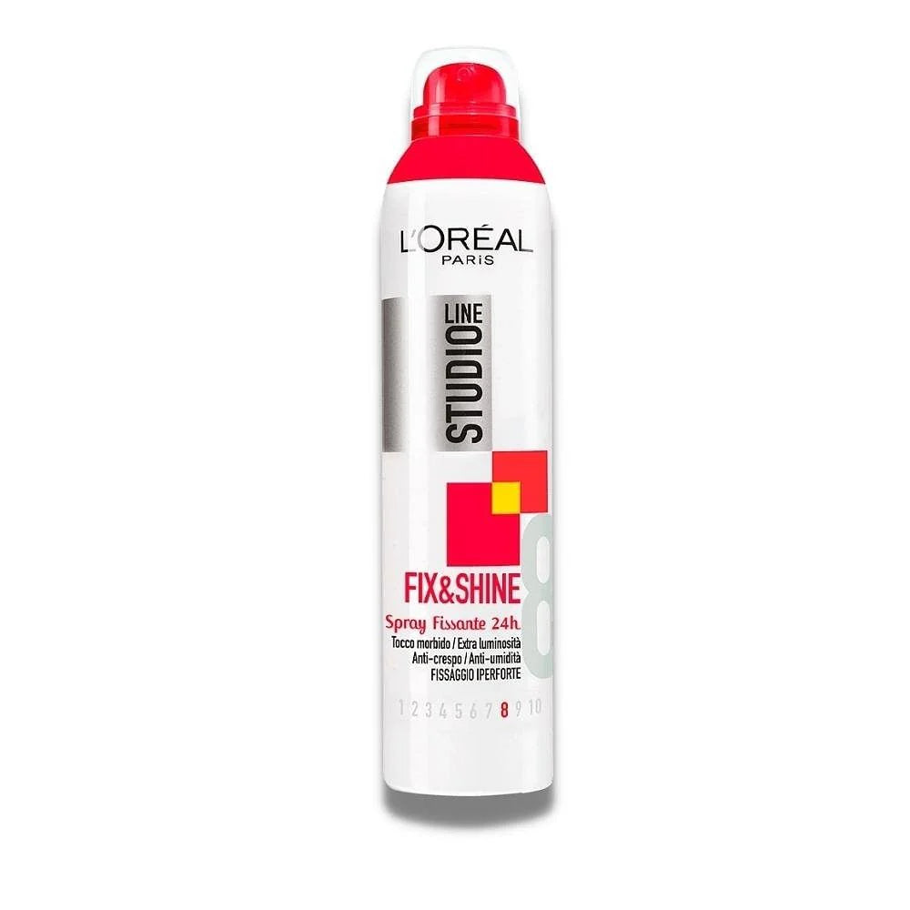 L'Oreal Paris Studio Line No.8 Fix & Shine Fixing Spray 250ml,3600520740348,