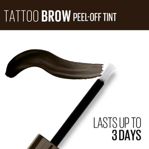 Maybelline Tattoo Brow Dark Brown Longlasting Peel-Off Tint 4.9ml