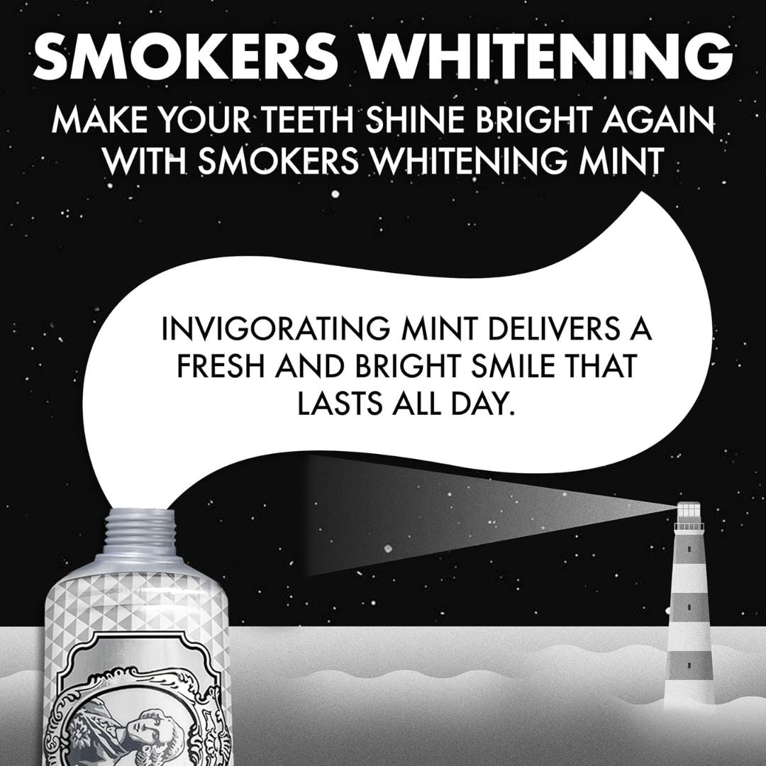 Marvis Smokers Whitening Mint Toothpaste 85ml,8004395111817