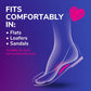 Dr. Scholl's Your Flats & Sandals Arch Cushions 3 Pairs (Women's 6-10)