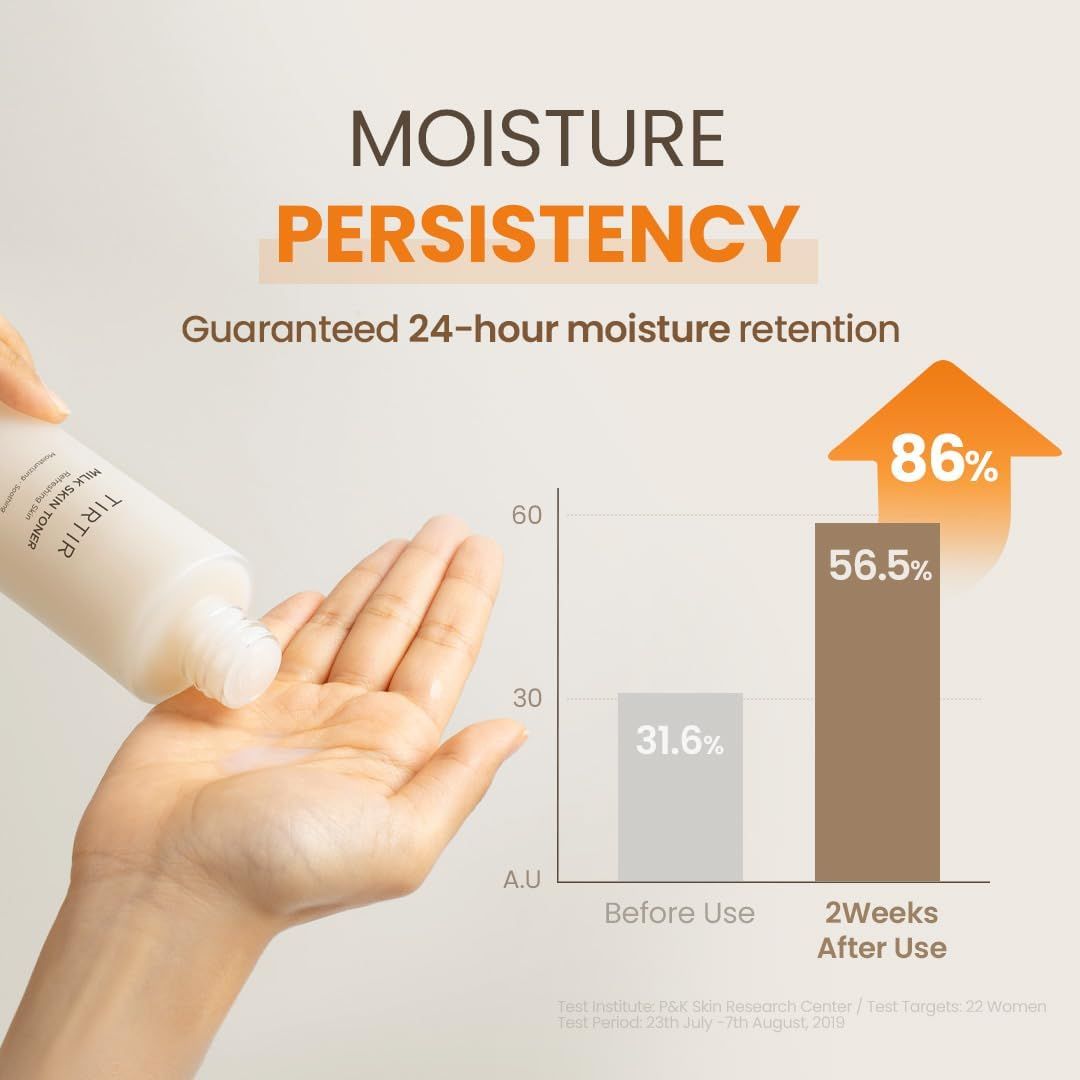 TIRTIR Moisturizing & Soothing Milk Refreshing Skin Rice Toner 150ml,8809928131153