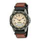 TIMEX Men's T45181 Expedition WR 100M Black & Brown Nylon Band Watch