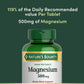 Nature's Bounty High Potency Magnesium 500mg 200 Coated Tablets