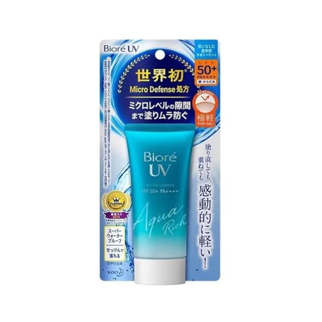 Biore UV Aqua Rich Watery Essence SPF 50+ PA++++ Sunscreen 50g,4901301363183