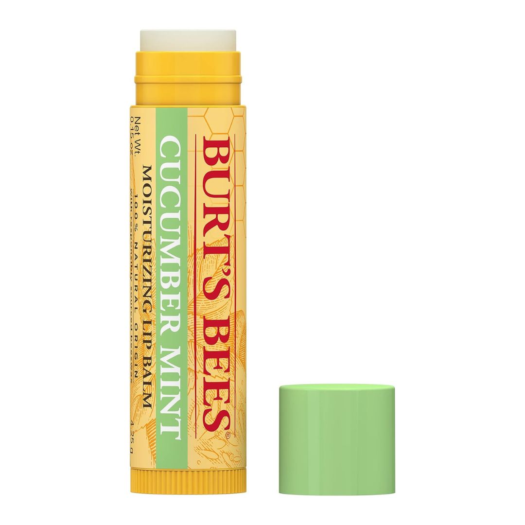 Burt's Bees Cucumber Mint Moisturizing Lip Balm 4.25g,792850900936