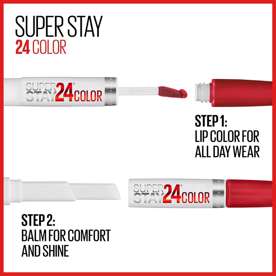 Maybelline Super Stay 24 Color Liquid Lipstick 2.3ml,041554237870