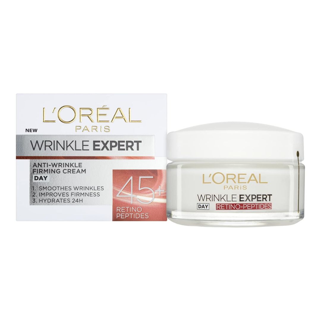 L'Oreal Paris Wrinkle Expert 45+ Retino Peptides Anti-Wrinkle Firming Day Cream 50ml,3600523183777