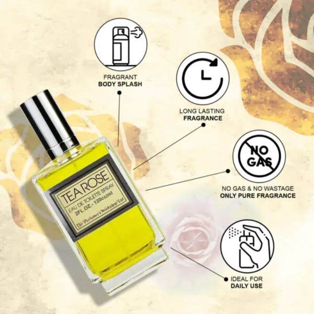 Perfumer's Workshop Tea Rose Eau De Toilette For Her 120ml,008952002158