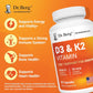 Dr. Berg D3 5000 IU & K2 50mcg 60 Capsules