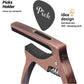 3in1 Guitar Capo For Acoustic And Electric Guitars(with Pick Holder And 4Picks),Ukulele,Guitar Accessories,