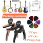 3in1 Guitar Capo For Acoustic And Electric Guitars,2 Pack(with Pick Holder And 6Picks),Ukulele,Guitar Accessories,