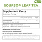 FRESHDRINKUS 40 Premium Soursop Graviola Leaf Tea Bags, 100% Natural And Pure From Soursop Leaves, Handmade, Made With Natural Materials-Corn Fiber Tea Bag, Sugar/Caffeine/Gluten Free, Hoja Guanabana Tea
