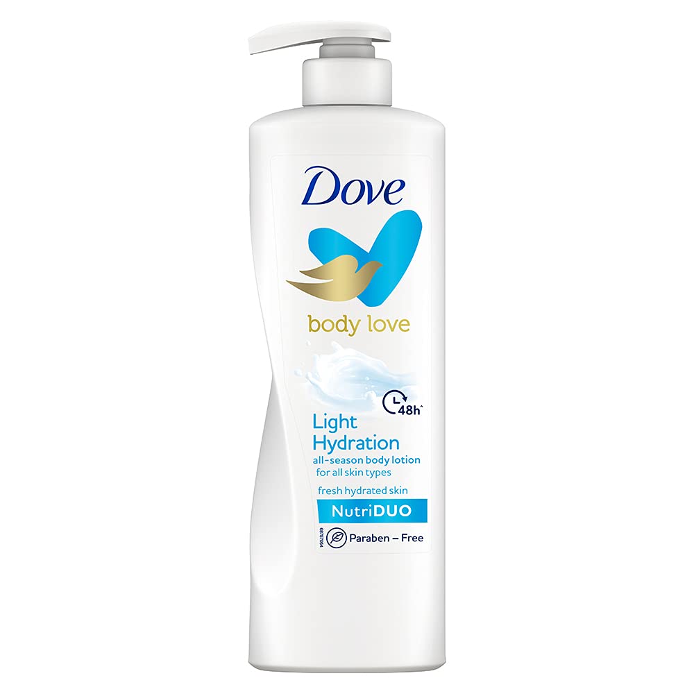 Dove Body Love Light Hydration All-Season Body Lotion For All Skin Types 400ml,4000388563902,
