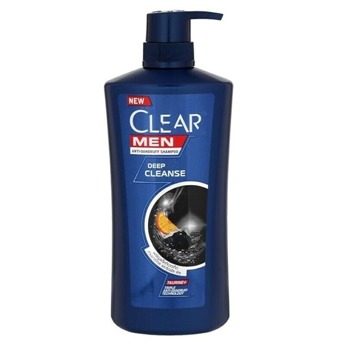 Clear Men Deep Cleanse Anti-Dandruff Shampoo 630ml,8851932397018,