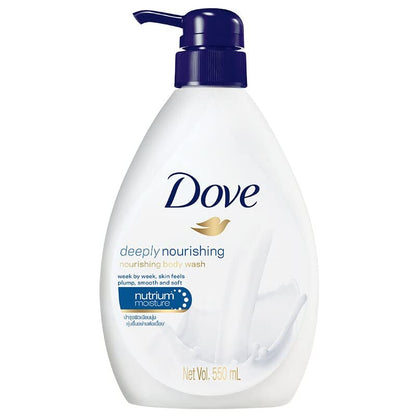 Dove Deeply Nourishing Body Wash 550ml,8999999026400,