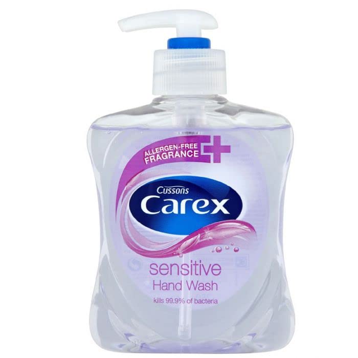Carex Cussons Sensitive Hand Wash 250ml,8850169822010,