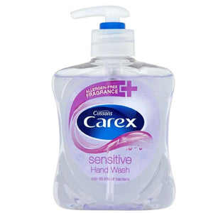 Carex Cussons Sensitive Hand Wash 250ml,8850169822010,