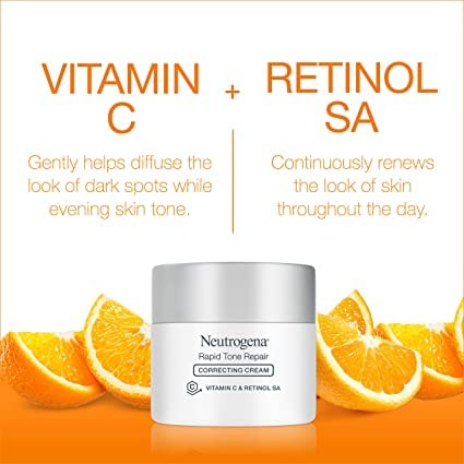 Neutrogena Rapid Tone Repair Correcting Cream 48g,070501111086,