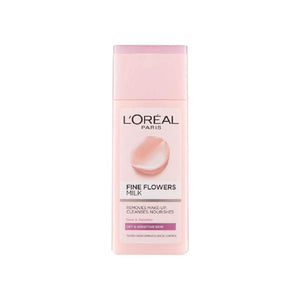 L'Oreal Paris Fine Flowers Rose & Jasmine Cleansing Milk 200ml,3600523728183,