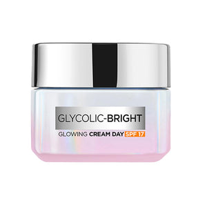 L'Oreal Paris Glycolic-Bright SPF 17 Glowing Day Cream 50ml,8994993016525,