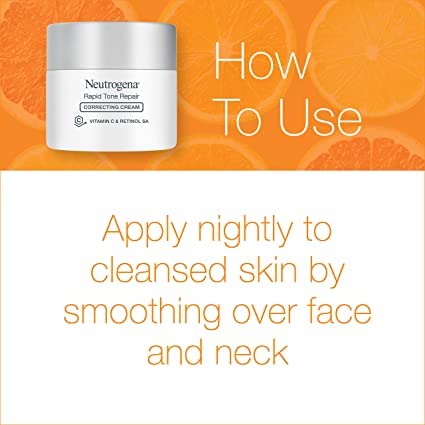 Neutrogena Rapid Tone Repair Correcting Cream 48g,070501111086,