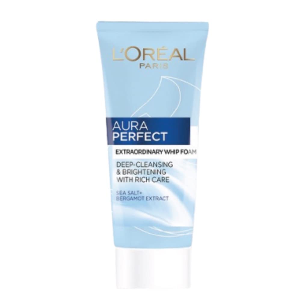 L'Oreal Paris Aura Perfect Extraordinary Whip Foam Cleanser 100ml,8992304082078,